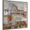30" x 30" Old Barn by Alexys Henry Framed Canvas Wall Art Print - Amanti Art: Modern Lithograph, Polystyrene Frame - 2 of 4