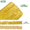 Unique Bargains Elastic PVC Material DIY Sewing Flat Sequin Trim 1 Pc - 3 of 4