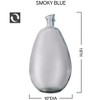 VivaTerra Recycled Tall Glass Balloon Vase, 19" - 2 of 2