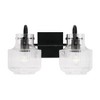 Capital Lighting Nyla 2 - Light Vanity in  Matte Black - 3 of 4