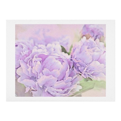 Lisa Argyropoulos Lavender Peonies Art Print 11" x 14" - Deny Designs