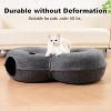 8-Shaped Large Cat Tunnel Bed for Indoor Cats, with 12 Toy Balls, Cat Donut Tunnel for Cats up to 30 Pounds - 4 of 4