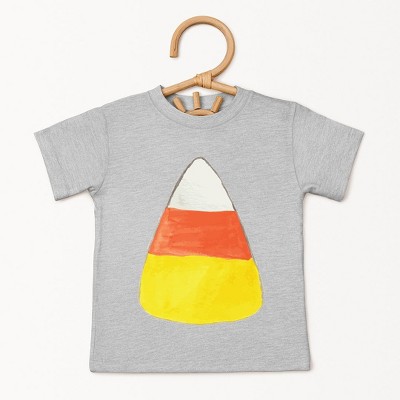 The Juniper Shop Watercolor Candy Corn Youth Short Sleeve Tee