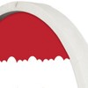Creative Products Santa Face 20 x 20 Round White Framed Print - 3 of 4