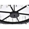 Elegant Lighting Serephina 16 - Light Chandelier in  Black - 3 of 4