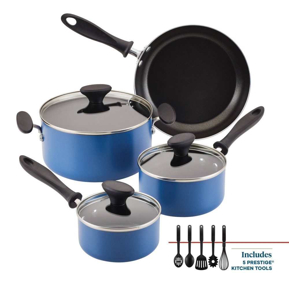 Photos - Bakeware Farberware Reliance 12pc Nonstick Aluminum Cookware Set with Prestige Tool