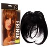 Modern Fringe Clip In Bang - R1 Black by Hairdo for Women - 1 Pc Hair Extension - 3 of 4