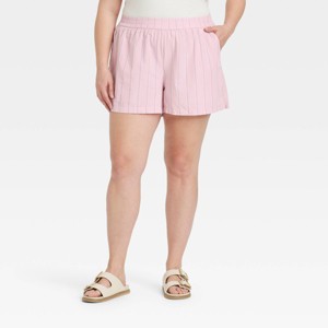 Women's Pull-On Boxer Shorts - Universal Thread™ - 1 of 4
