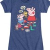 Girls' - Peppa Pig - George Playing with Toys Fitted Short Sleeve Graphic T-Shirt - 2 of 4