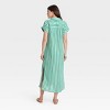 Women's Gauze Button-Front Maxi Shirtdress - Universal Thread™ - 2 of 3