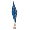 Kurt Adler 16-Inch 10 Point Peacock Glitter Treetop - 3 of 4