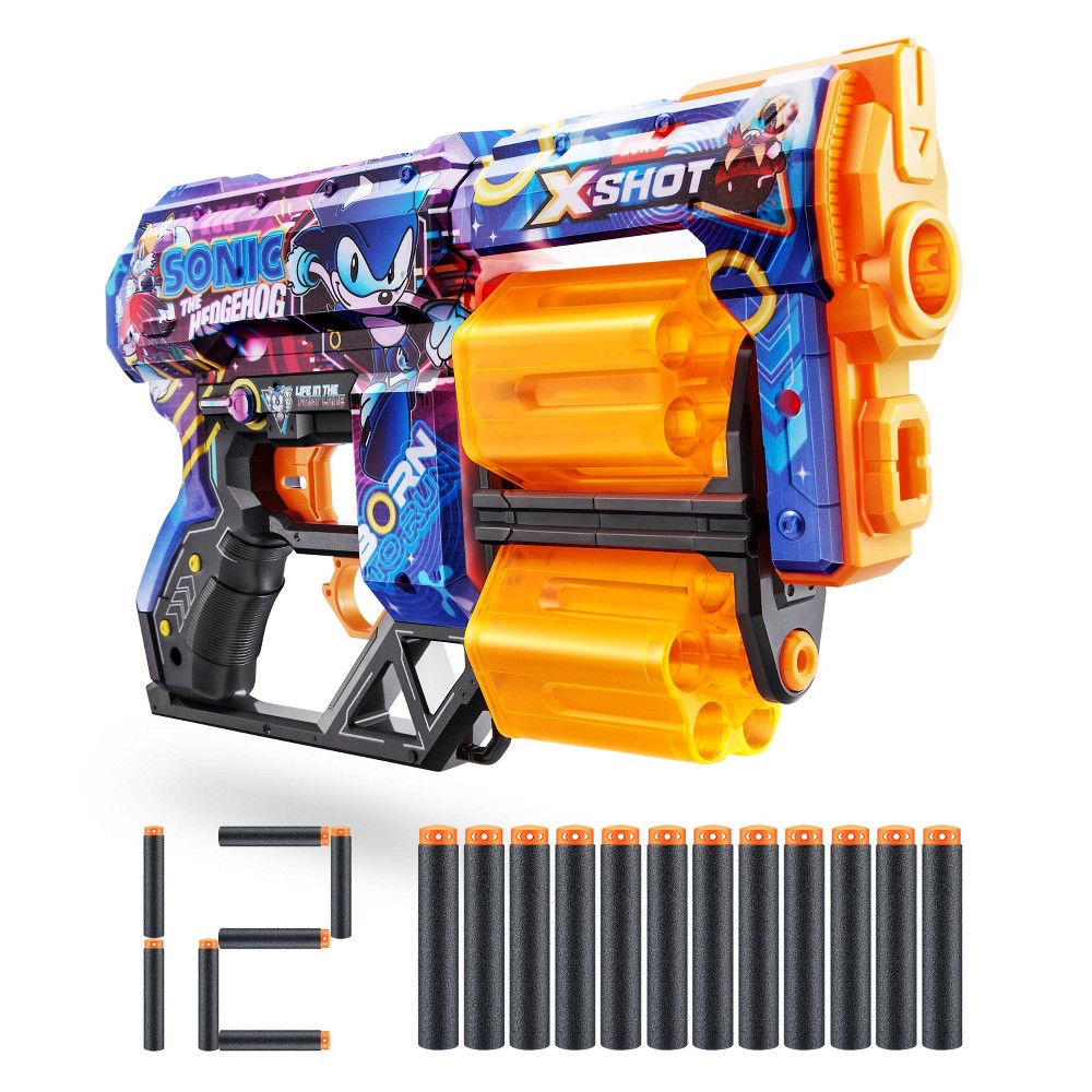 X-Shot Sonic the Hedgehog Dread Dart Blaster Skins