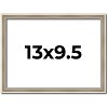 PosterPalooza | Photo Size Classic Modern Silver Frame - UV Acrylic, Foam Board Backing, Hanging Hardware - 2 of 4
