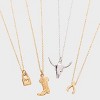 Tiny Tags 14K Gold Ion Plated Cowboy Boot Necklace - Gold - 3 of 4