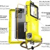 Waterproof Diving Phone Case (50FT/15M) for iPhone 11-16 Pro Max & Galaxy S22-S25, Supports Underwater Photo/Video - Yellow - 2 of 4