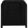 Meridian Furniture,Fluted Nightstand - 3 of 4