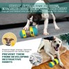 Itopfox Adjustable Dog Puzzle Toy Treat Dispensing Ball, Slow Feeder Interactive Chase Toy for Small Medium Large Dogs, Enrichment Training Pet Toy - 2 of 4