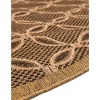 Unique Loom    Outdoor Trellis Spiral Area Rug - 4 of 4