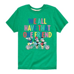 Boys' - Disney - We All Have That One Friend Short Sleeve Graphic T-Shirt - 1 of 4