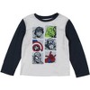 Seven Times Six Marvel Comics Kid's Avengers Icons AOP 2-Piece Jersey Pajama Pant Set Multicolored - 3 of 4