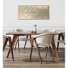 Kate & Laurel All Things Decor 18"x40" Sylvie Retro Art Deco Glam Abstract Framed Metallic Canvas Wall Art by The Creative Bunch Studio - 3 of 4