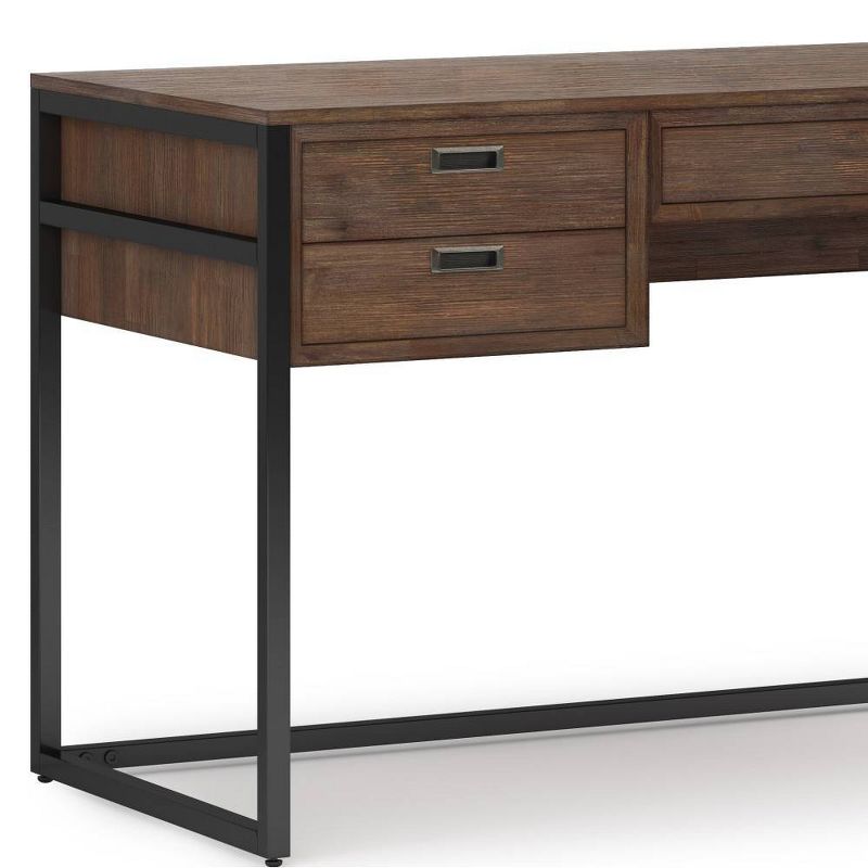 Brandt Desk Rustic Natural Aged Brown - WyndenHall, 5 of 8