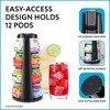 Juvale Countertop Pod Holder - Storage Solution Compatible with Ninja Thirsti Drink Flavor Pods (5.5 x 11.5 Inches) - 4 of 4