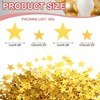 Unique Bargains Christmas Decorations DIY Twinkle Metallic Foil Glitter Star Tables Confetti 0.2/0.4 Inch 0.07 Ibs - 2 of 4