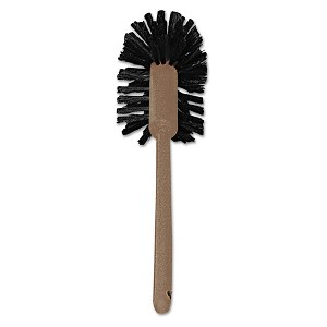 Rubbermaid Commercial FG632000BRN 17 in. Handle Commercial-Grade Toilet Bowl Brush - Brown - 1 of 1