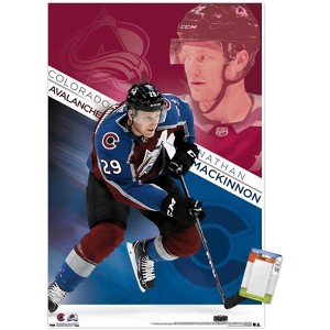 Trends International NHL Colorado Avalanche - Nathan Mackinnon Unframed Wall Poster Prints - 1 of 4