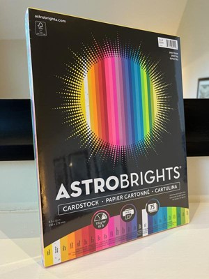 Astrobrights 75ct Cardstock Printer Paper : Target