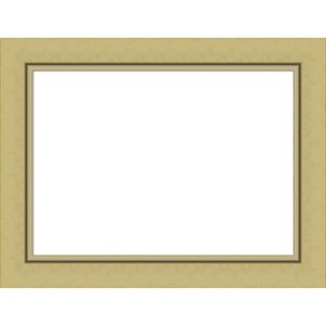 Amanti Art Landon Gold Framed Dry Erase Magnetic Board - 1 of 4