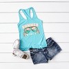 Simply Sage Market Women's Summer Vibes Beach Racerback Tank - 3 of 4