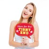 Big Dot of Happiness In My Football Era - Red and Gold Sports Party Photo Booth Props Kit - 20 Count - 3 of 4