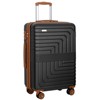 Hykolity 30" Checked Luggage Expandable Hardshell Suitcase Spinner Wheels Lightweight Airline Approved Hardside Luggage Scratch-Resistant - 4 of 4