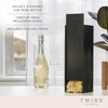 Twine Paulownia Bottle Wood Decorative Wine Box - 2 of 4