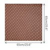 INSPIRE CHIC Women's 1950s Polka Dots Chiffon Square Pendant Necklace Scarves with Magnetic Buckle 1Pc - 3 of 4