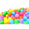 JuzToys [Phthalate Free] 100pcs Plastic Balls for Ball Pit – Crush Proof Ball Pit Balls for Kids, 7 Vibrant Colors Play Balls for Toddlers - image 3 of 4