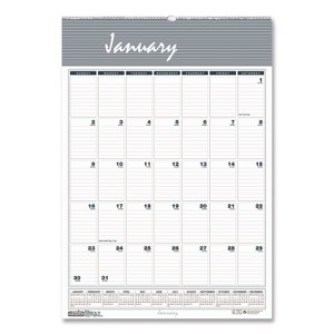 House of Doolittle Bar Harbor Recycled Wirebound Monthly Wall Calendar 12-Month January 2026 to December 2026 White - 1 of 4