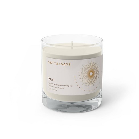 9oz Sun Candle - Satya + Sage : Target