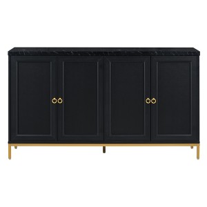 Bella Depot 59.3''W Modern Sideboard with Metal Handles and Support Legs - 1 of 4