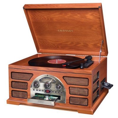Crosley Rochester 5 in 1 Entertainment Center - Paprika (CR66D-PA)
