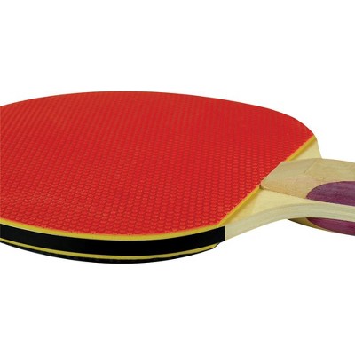 Vortex 2-Player Red and Black Wood Table Tennis Set