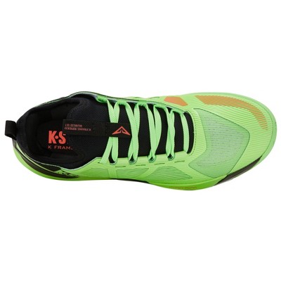 K-Swiss K-Frame Speed Rublo Tennis Shoe (Soft Neon Green/Black/Neon Lava) (8) — фото 7