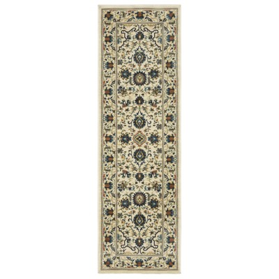 Oriental Weavers Francesca FR10A Ivory/ Multi Indoor Area Rug - 2'3" x 7'6"