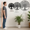 Tree of Life Metal Wall Clock - 4 of 4