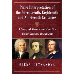 Piano Interpretation of the Seventeenth, Eighteenth and Nineteenth Centuries - by  Elena Letnanová (Paperback) - 1 of 1