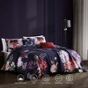 Bebejan Deep Purple Garden 100% Cotton 5-Piece Reversible Comforter Set - 2 of 4