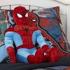 Jay Franco Marvel Spiderman Ultimate 26” Pillowtime Pal, Super Soft 100% Polyester Stuffed Plush Buddy Toy, Collectible, Kids Gift, Blue, 26"x7"x4" - 4 of 4