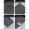 Imily Bela Women's Drawstring Lounge Pants with Pockets - Comfortable Loose Fit - 4 of 4